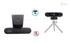 i-tec SOLOMON WH200 cámara web 4 MP 2560 x 1440 Pixeles USB Negro