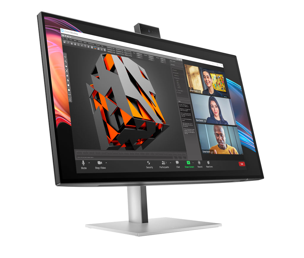 HP Series 7 Pro 27 inch 4K Conferencing Monitor - 727pm pantalla para PC 68,6 cm (27") 3840 x 2160 Pixeles 4K Ultra HD LCD Negro (3)