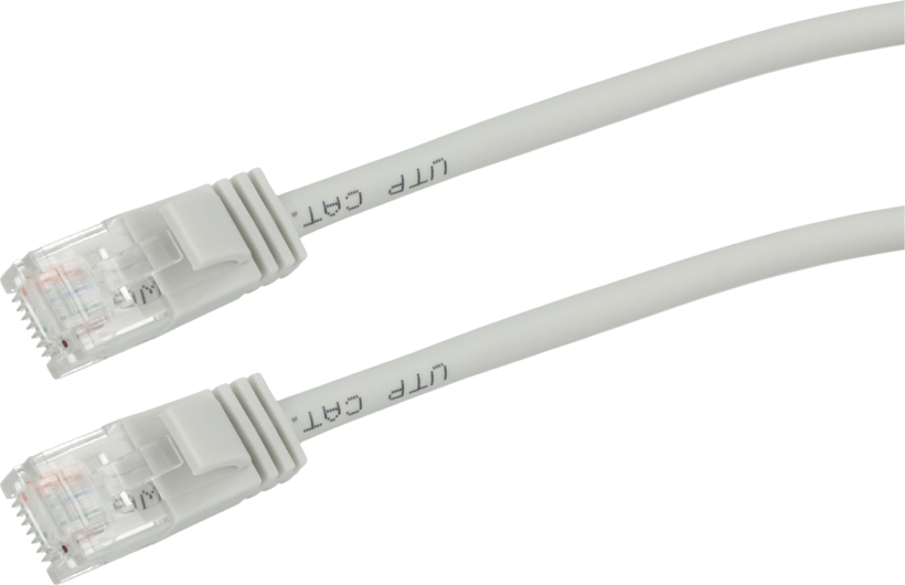 Cable patch RJ45 U/UTP Cat6a 15 m gris (3)