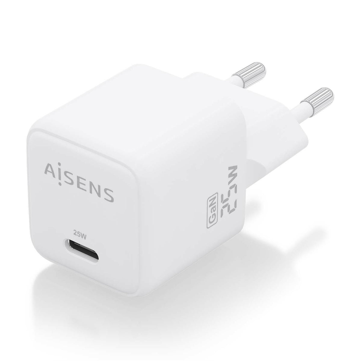 AISENS ASCH-25W1P012-W cargador de dispositivo móvil Universal Corriente alterna Carga rápida Interior (3)
