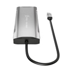 j5create JCD397 Alámbrico USB 3.2 Gen 1 (3.1 Gen 1) Type-C Gris