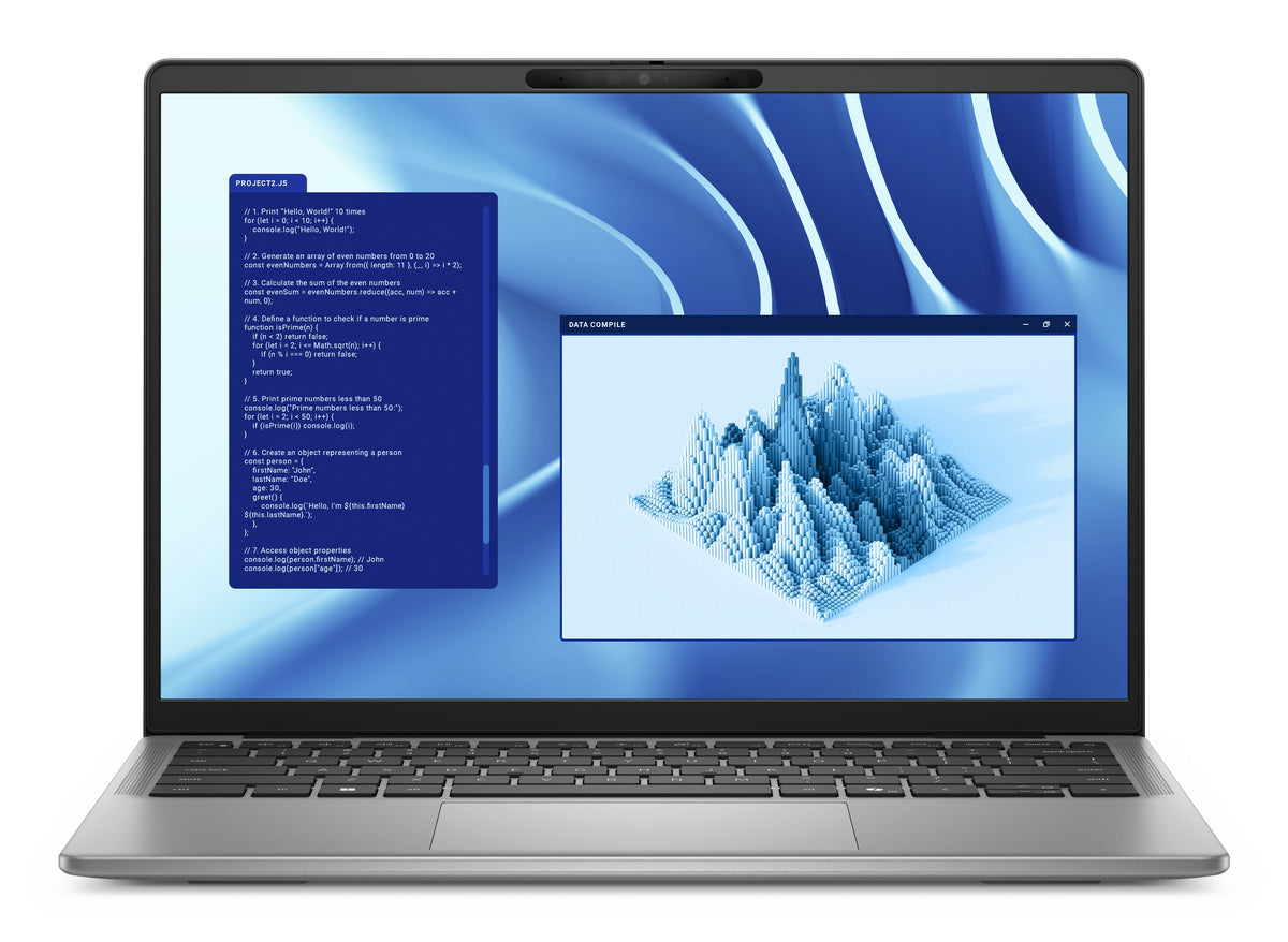 DELL Latitude 7455 Copilot+ PC Snapdragon X1P-64-100 Portátil 35,6 cm (14") Pantalla táctil Quad HD+ 16 GB LPDDR5x-SDRAM 512 GB SSD Wi-Fi 7 (802.11be) Windows 11 Pro Gris Alemán (3)