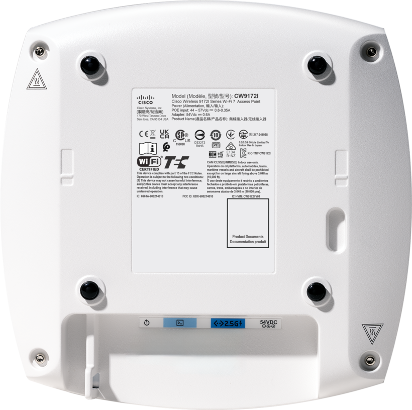 Punto de acceso Cisco Wireless 9172I RTG (4)