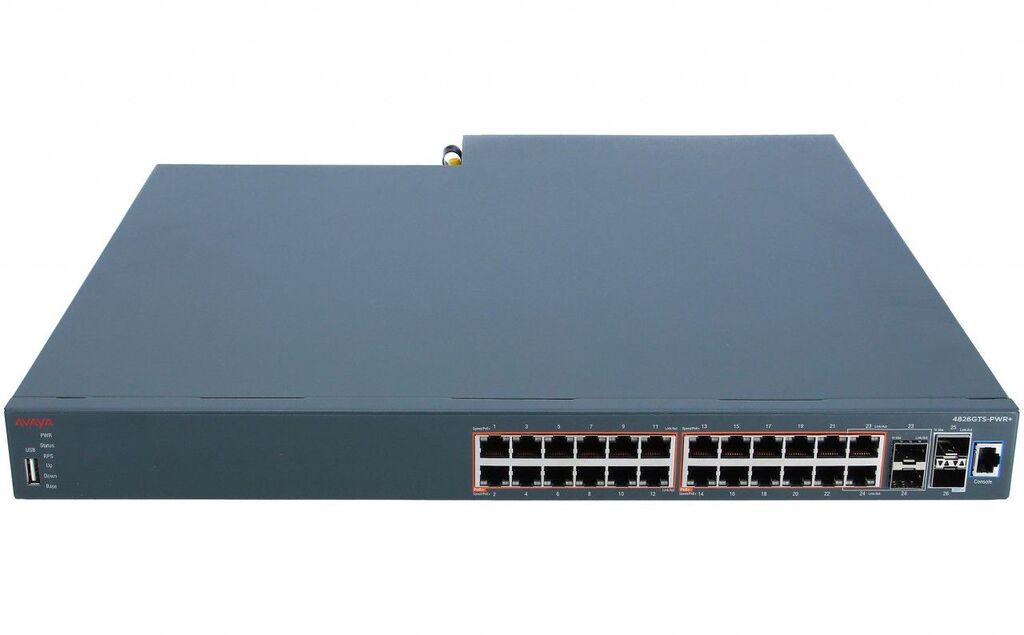 Avaya 4800 Series Network Switch 4826GTS-RFB – Reacondicionado