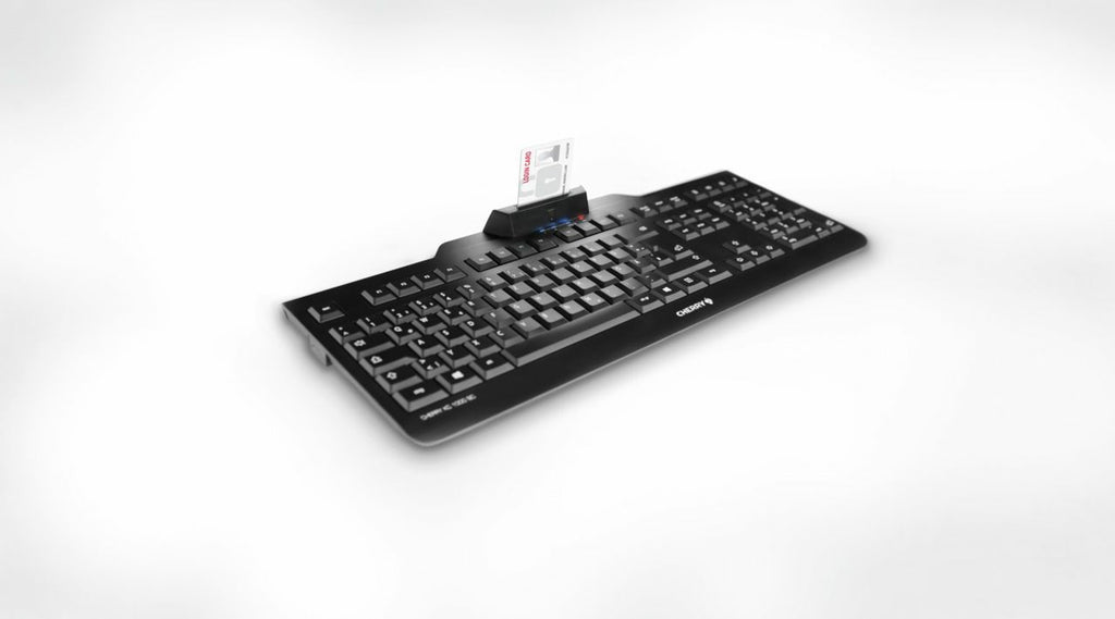 CHERRY JK-A0100US-2 teclado Mantenimiento USB QWERTY Inglés de EE. UU. Negro (6)