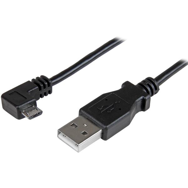 StarTech.com USBAUB50CMRA cable USB USB 2.0 USB A Micro-USB A 0,48 Gbit/s Negro