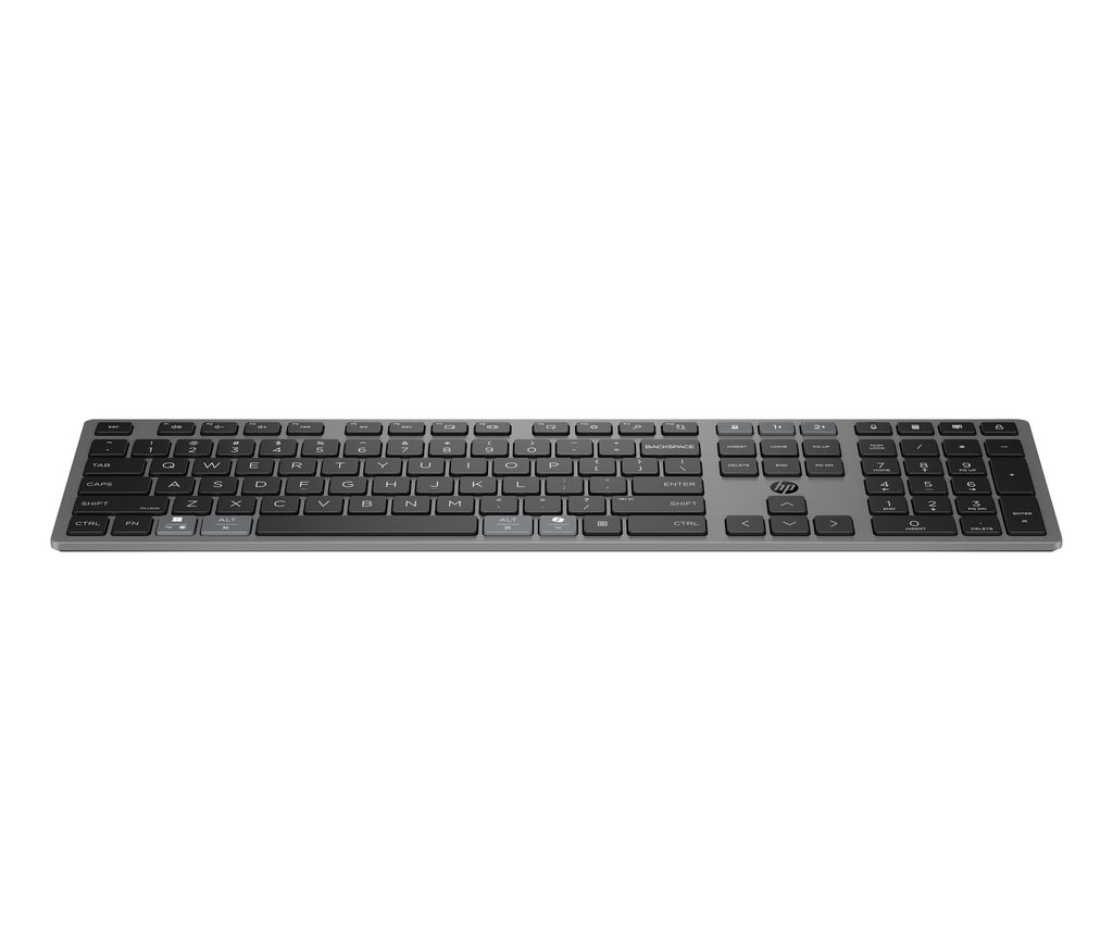 HP 720 Multi-Device Rechargeable Wireless Keyboard teclado Hogar / Oficina USB + Bluetooth Negro (2)