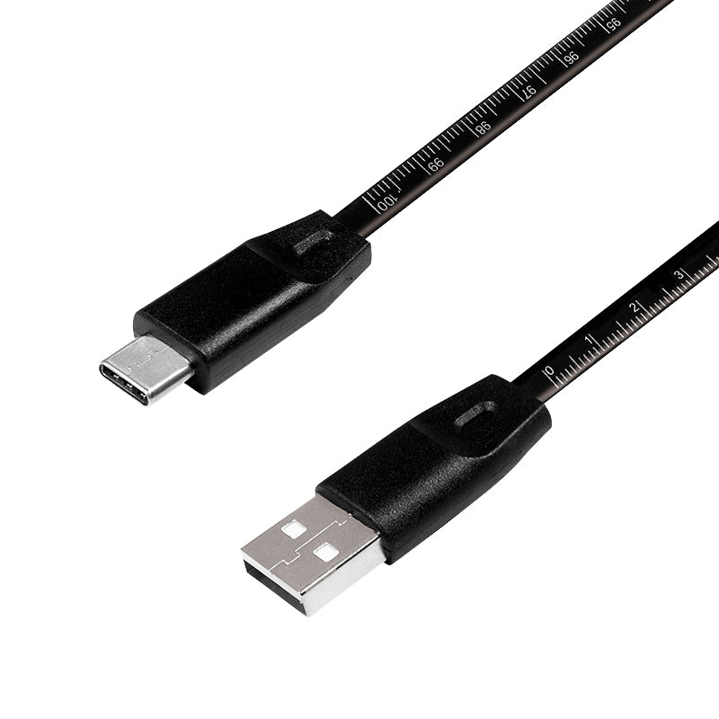 LogiLink CU0157 cable USB USB 2.0 1 m USB A USB C Negro (2)