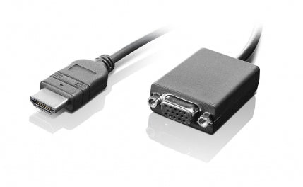 Lenovo HDMI / VGA 0,2 m Negro (3)