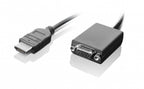 Lenovo HDMI / VGA 0,2 m Negro (3)