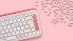 Logitech POP Icon Keys teclado Universal Bluetooth QWERTY Internacional de EE.UU. Rosa (7)