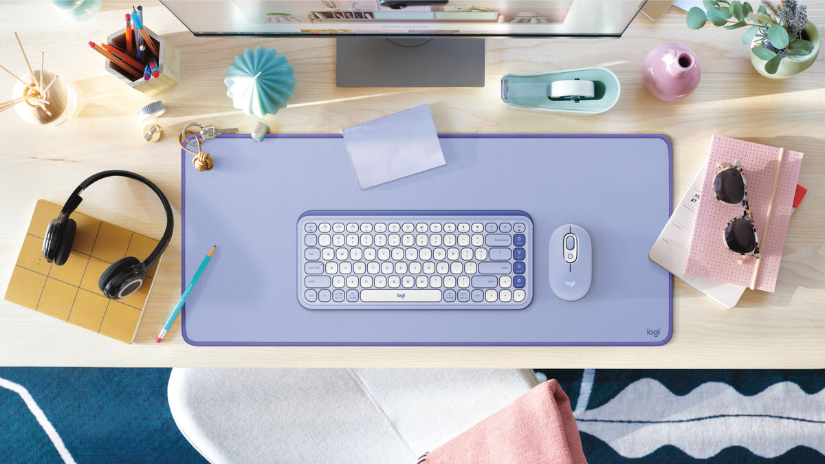 Logitech Desk Mat Lila (8)