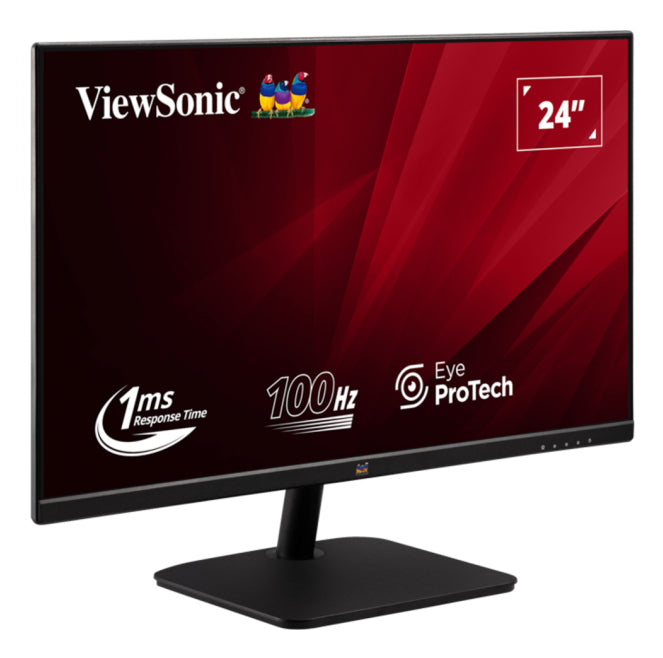 Viewsonic VA2432-H-2 pantalla para PC 61 cm (24") 1920 x 1080 Pixeles Full HD LED Negro (2)