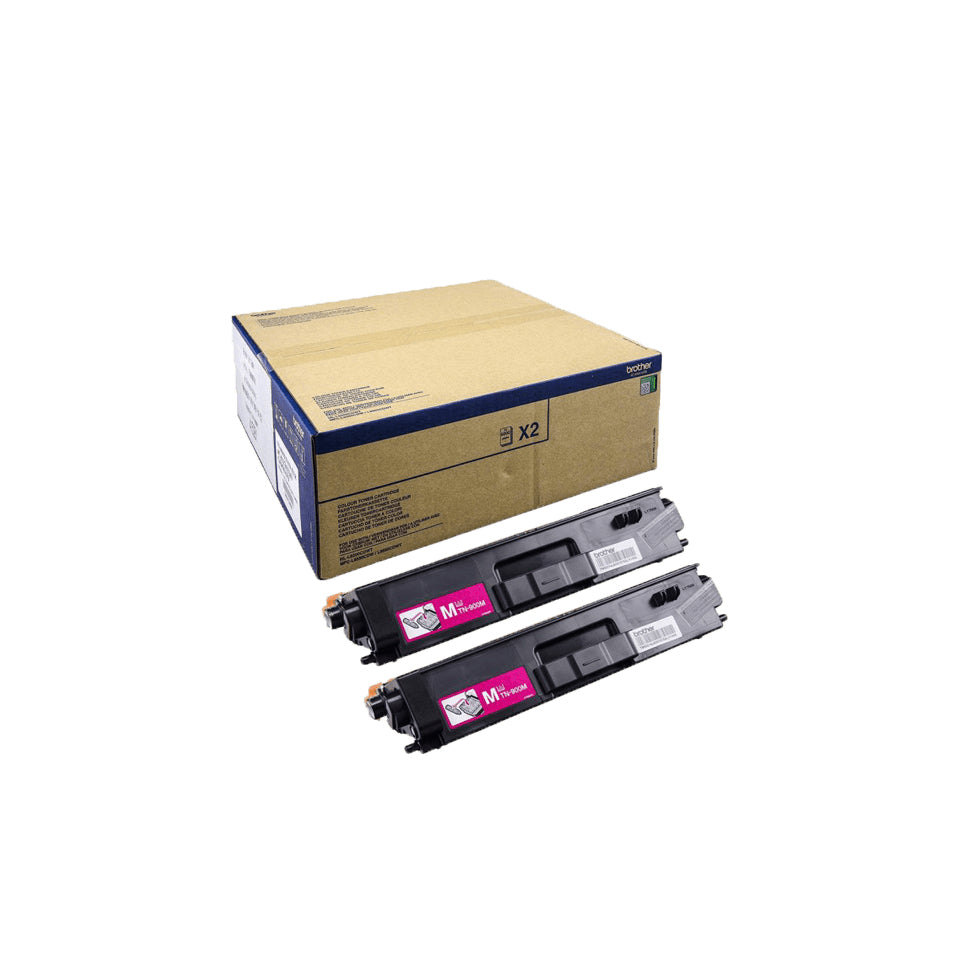Brother TN-900MTWIN cartucho de tóner 2 pieza(s) Original Magenta (2)