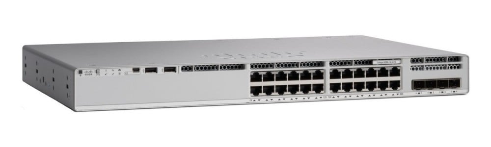 Cisco Catalyst C9200 Géré L3 Gigabit Ethernet (10/100/1000) Connexion Ethernet, supportant l'alimentation via ce port (PoE) Gris (3)