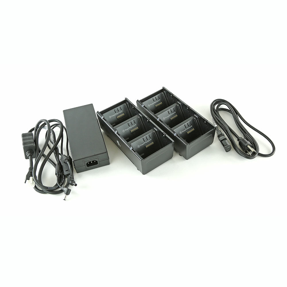 Doble cargador de batería 3 ranuras Zebra SAC-MPP-6BCHUS1-01 (2)