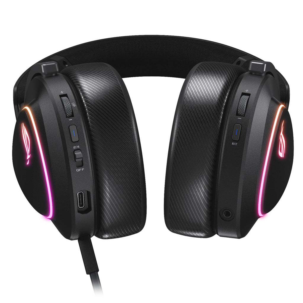 ASUS ROG DELTA II Auriculares Inalámbrico y alámbrico Diadema Juego USB Tipo C Bluetooth Negro (5)