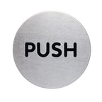Durable PICTO 'Push' Sign 65mm 490065
