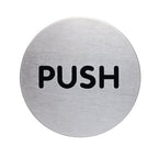 Durable PICTO 'Push' Sign 65mm 490065