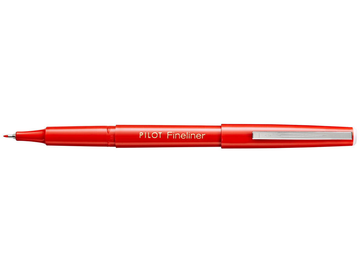 Rotulador fineliner Pilot SW-PPF Rojo, 1 unidad