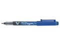 Rotulador con capuchón Pilot V-Signpen 2,0 Azul