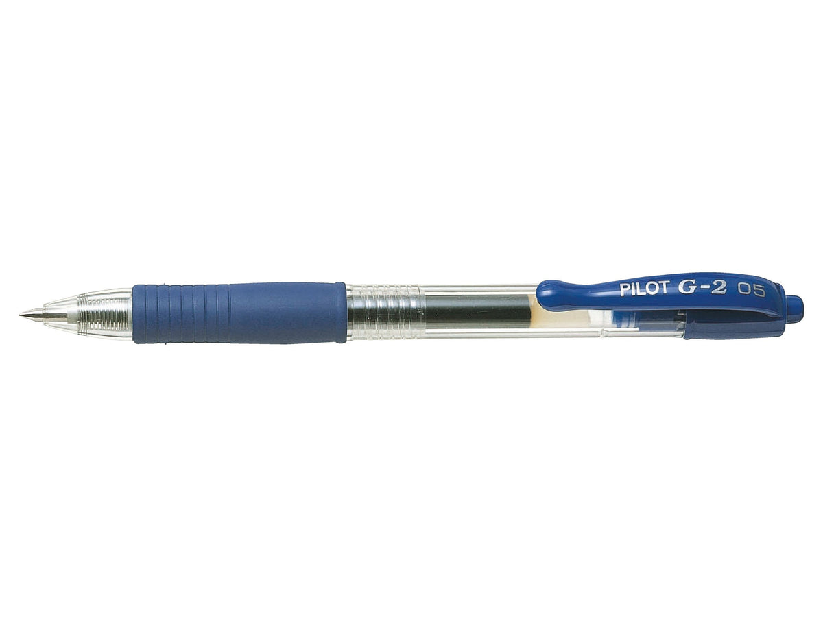 Bolígrafo de gel retráctil Pilot G-2 0,5 Azul BL-G2-5-L