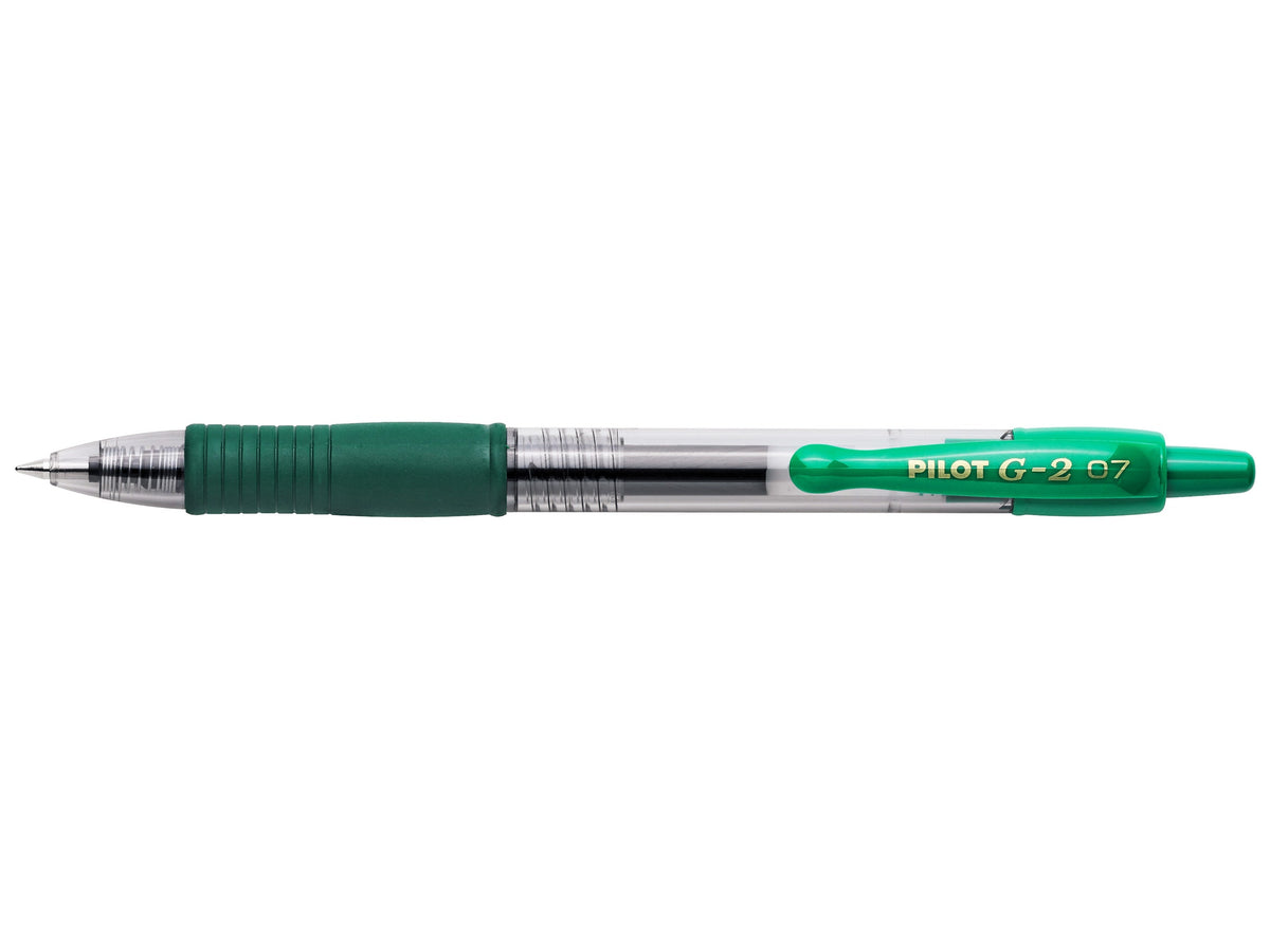 Pilot G2 Fine Retractable gel pen Green