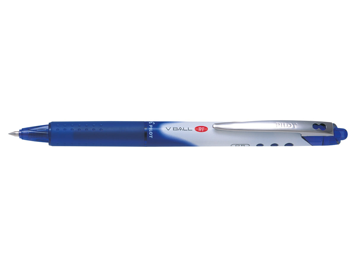 Bolígrafo roller retráctil Pilot V-Ball RT 0,5 Azul