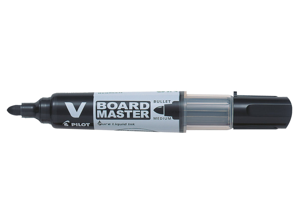Pilot V-Board Master rotulador 1 pieza punta redonda Negro