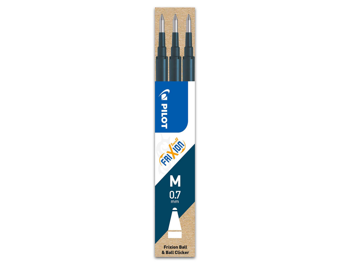 Pilot FriXion Ball Medio Azul 3 piezas