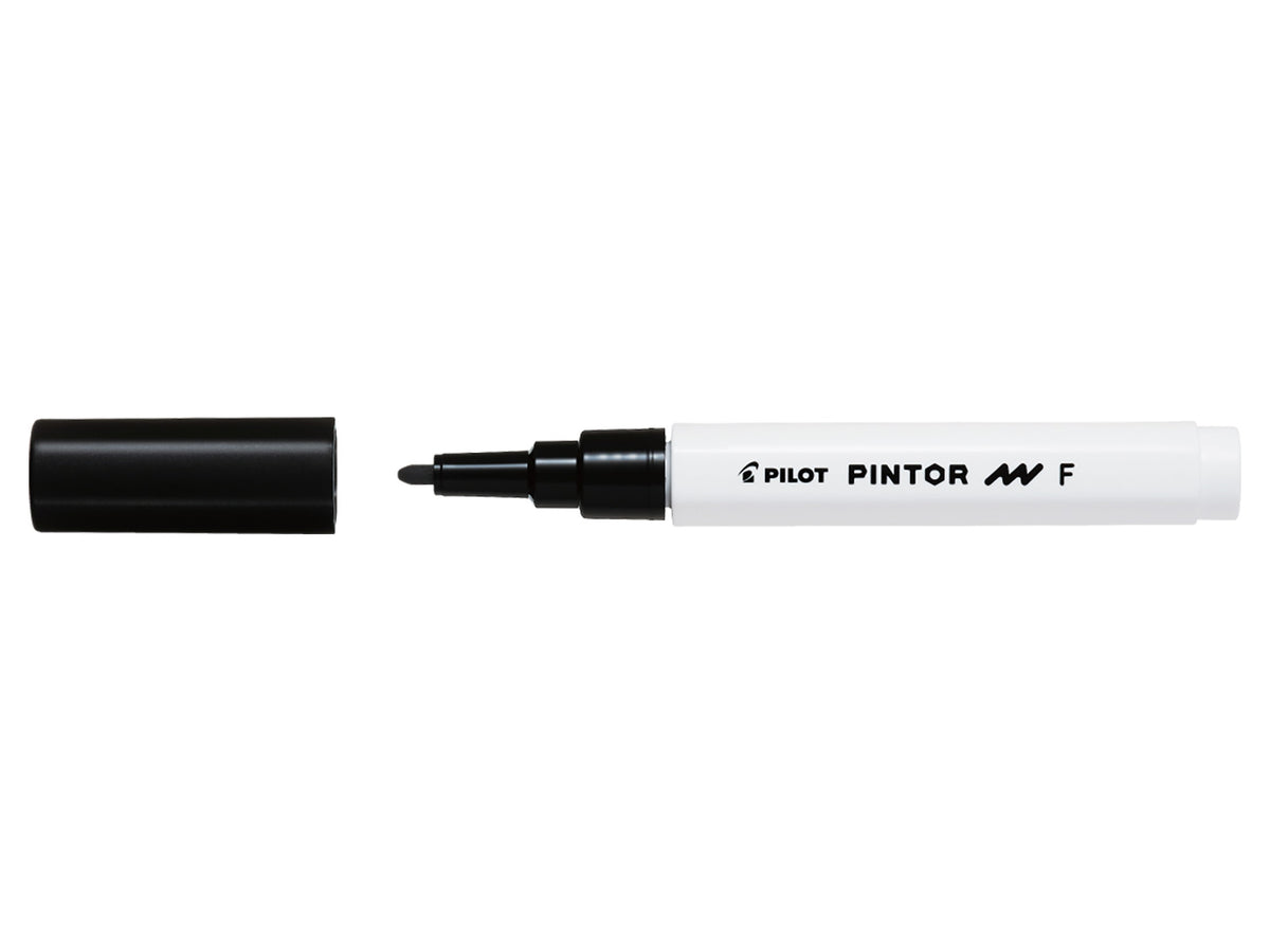 Pilot Pintor rotulador permanente punta fina Negro 1 pieza