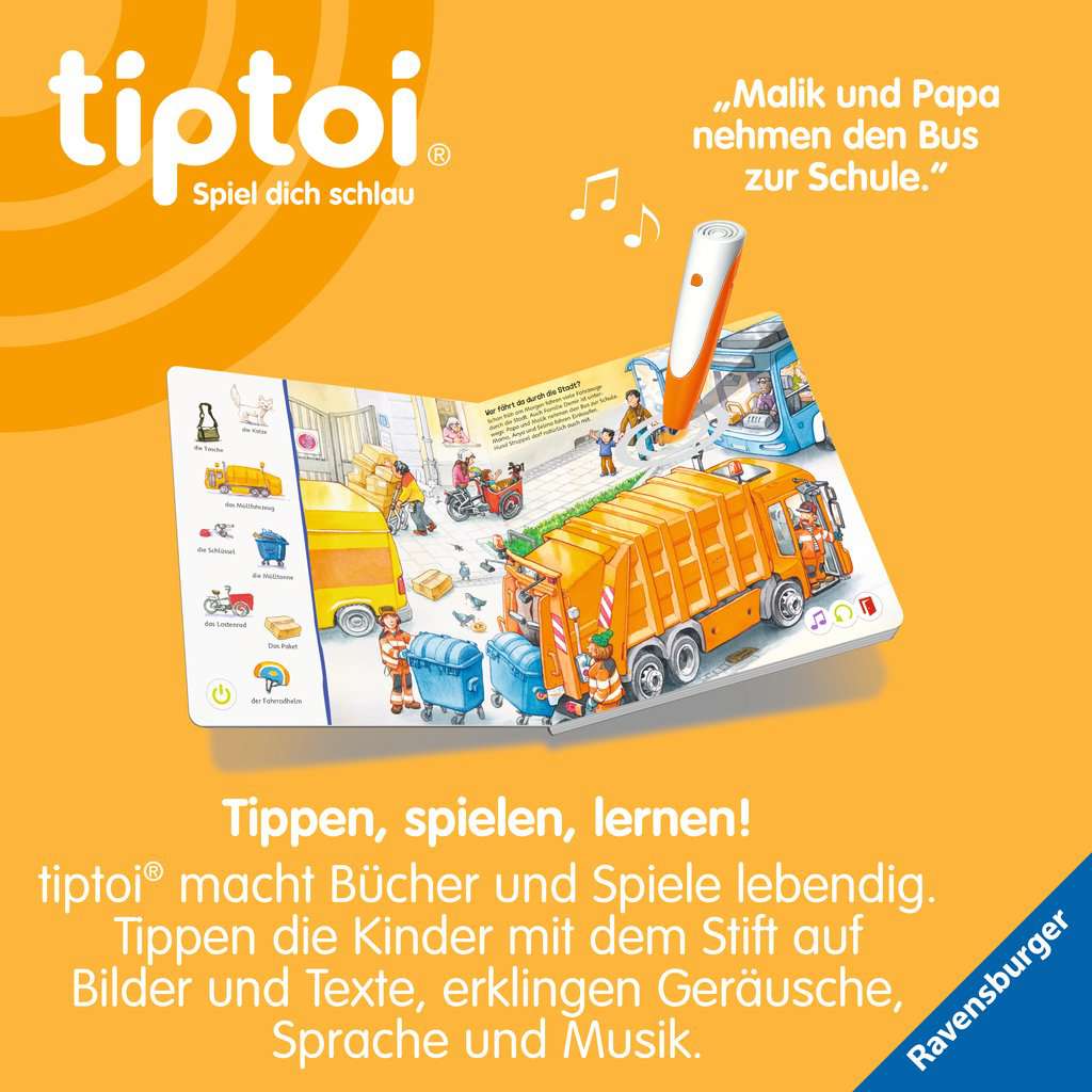 Libro infantil en alemán Ravensburger tiptoi 49269, tapa dura