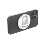 Montaje magnético para teléfono móvil - compatible con MagSafe, para notebooks de Mac - blanco - para Apple iPhone 12, 13, 14, 16; MacBook Air; MacBook Pro