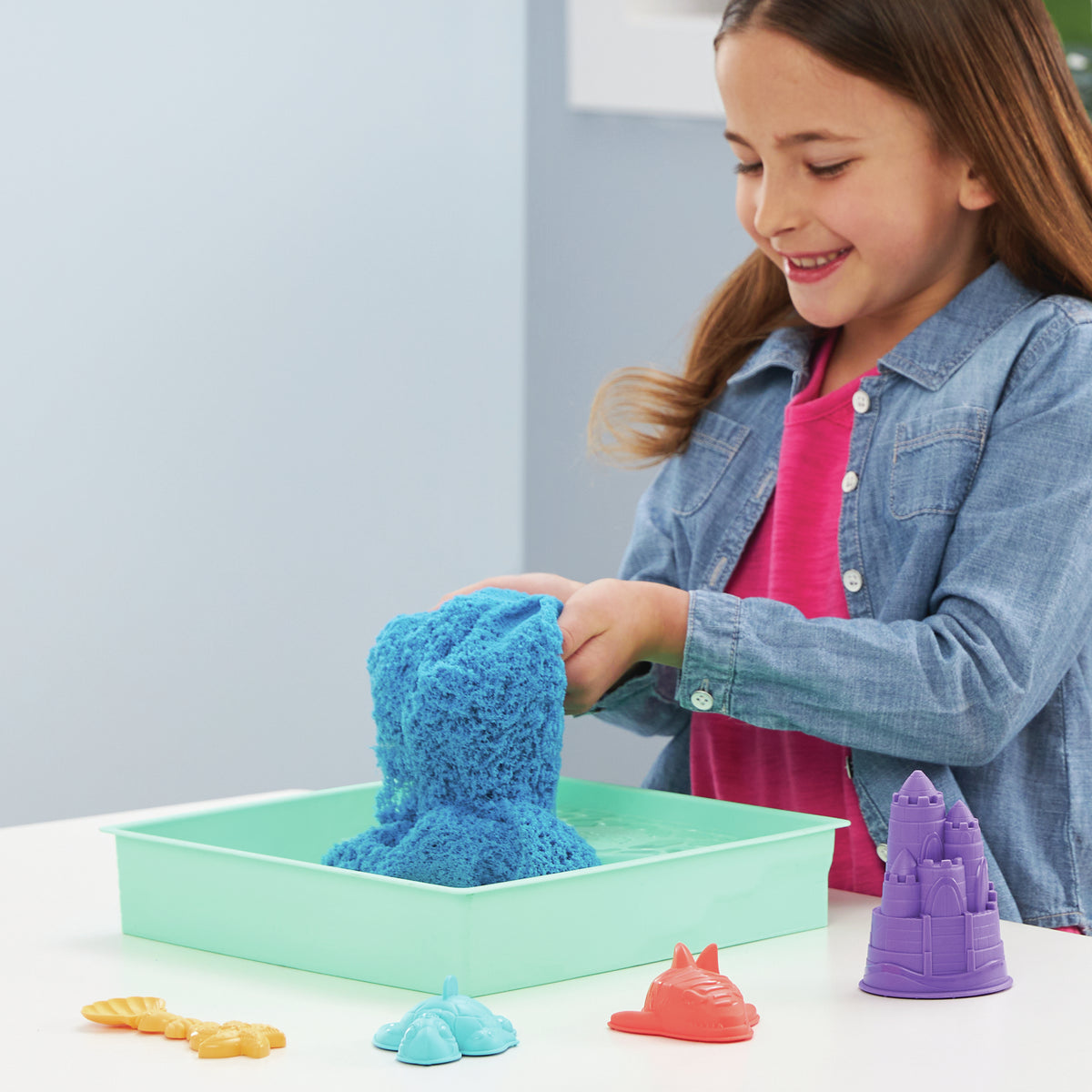Kinetic Sand KNS ACK Sandbox Set V2 Blue FR GML (2)
