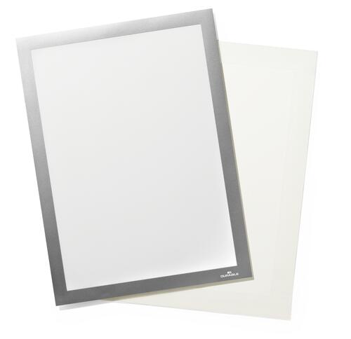 Durable 496823 Marco magnético A4 Gris