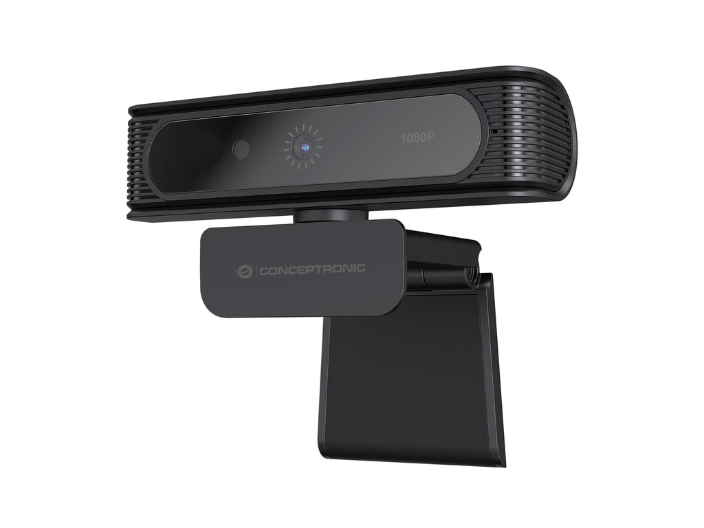 Conceptronic AMDIS09B cámara web 2 MP 1920 x 1080 Pixeles USB 2.0 Negro