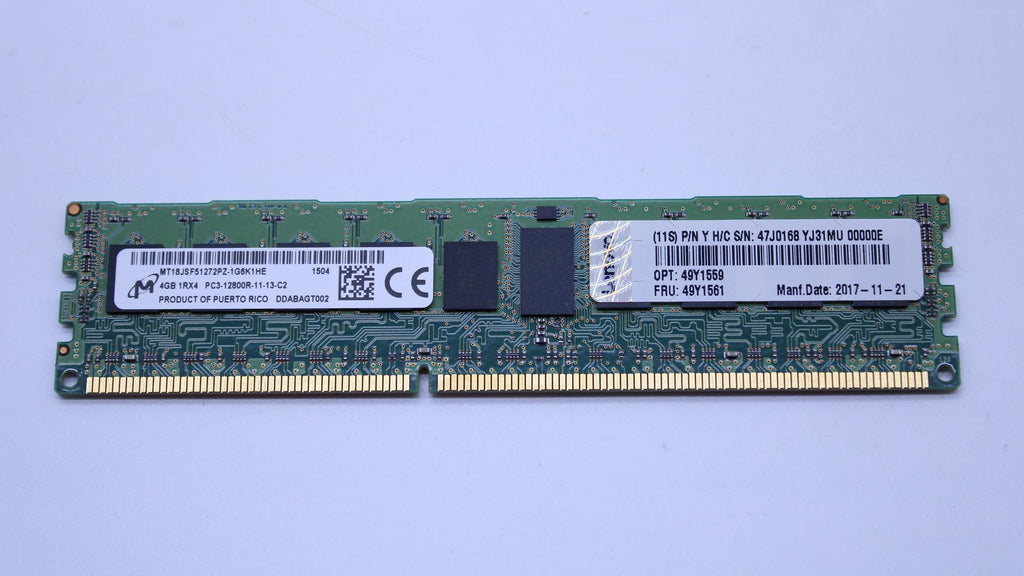 IBM Memoria 4GB X3550M4/X3650M4 49Y1561-RFB – Reacondicionado