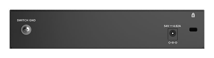 D-Link DMS-108P/B switch No administrado 2.5G Ethernet (100/1000/2500) Energía sobre Ethernet (PoE) Negro (4)