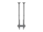 Multibrackets 6404 soporte para pantalla de señalización 2,54 m (100") Negro (4)