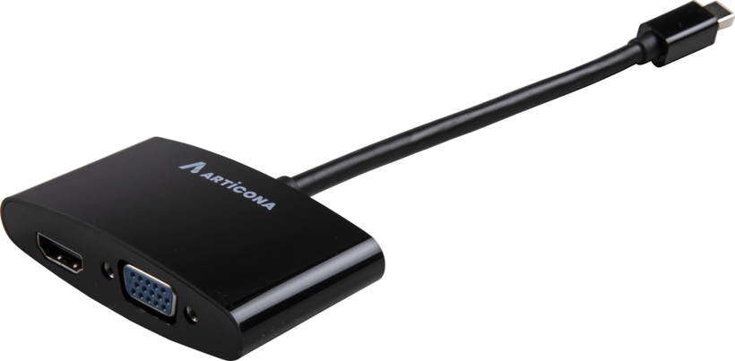 Adaptador Articona Mini-DP - HDMI/VGA (2)