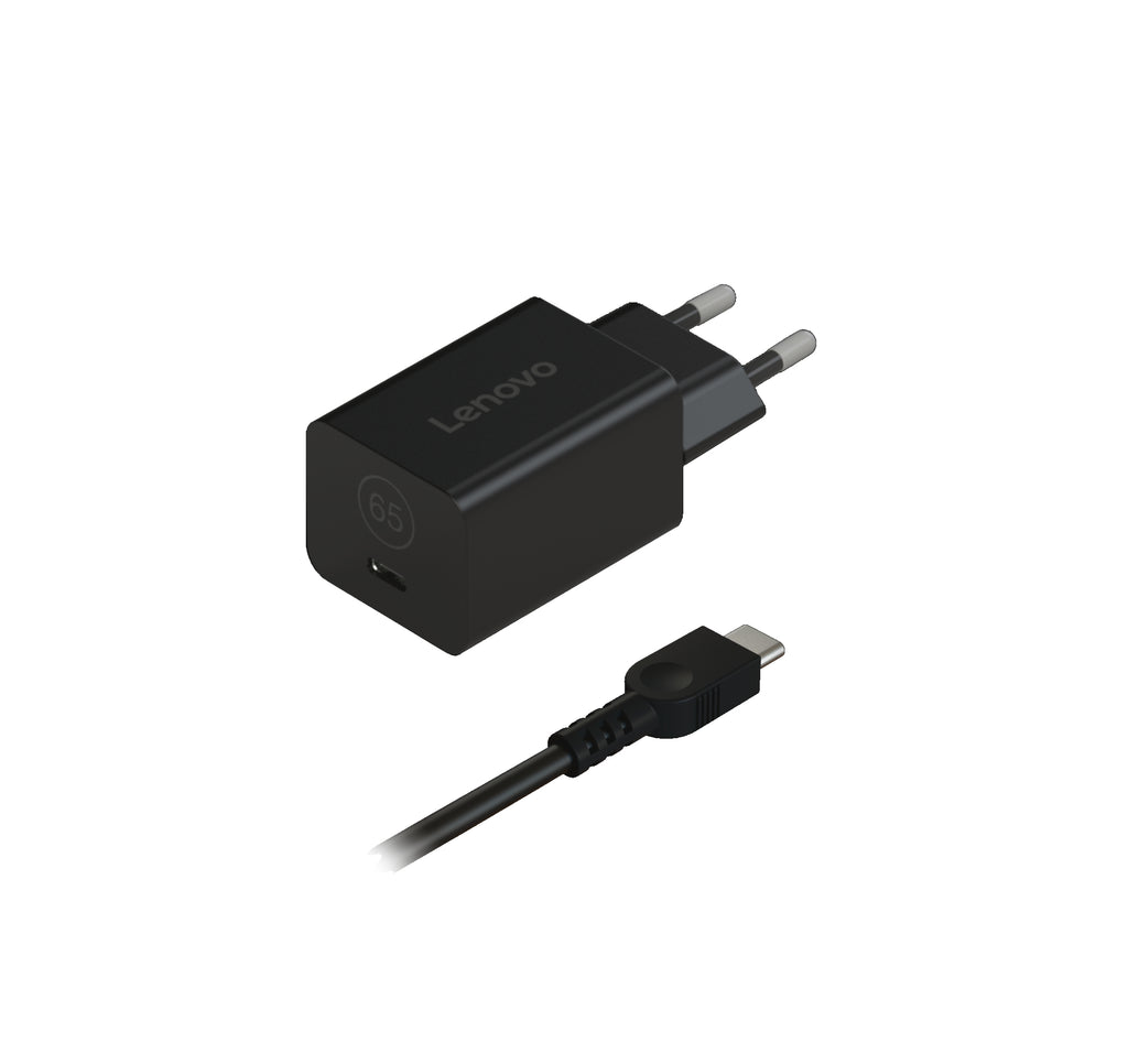 Lenovo GaN Nano 65W Universal Negro Corriente alterna Interior (2)