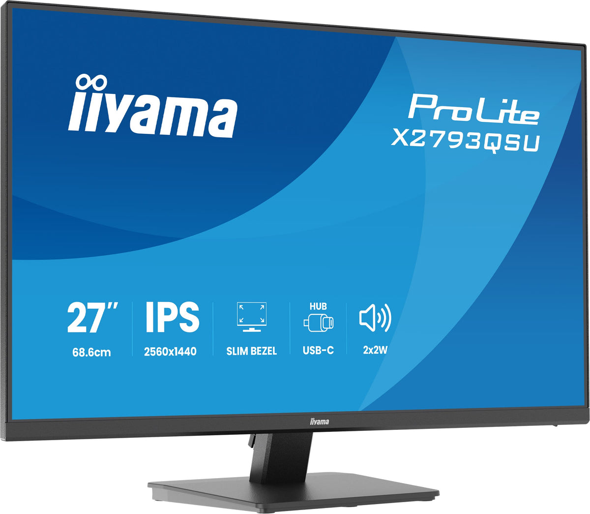 iiyama ProLite X2793QSU-B1 pantalla para PC 68,6 cm (27") 2560 x 1440 Pixeles Quad HD LED Negro (4)