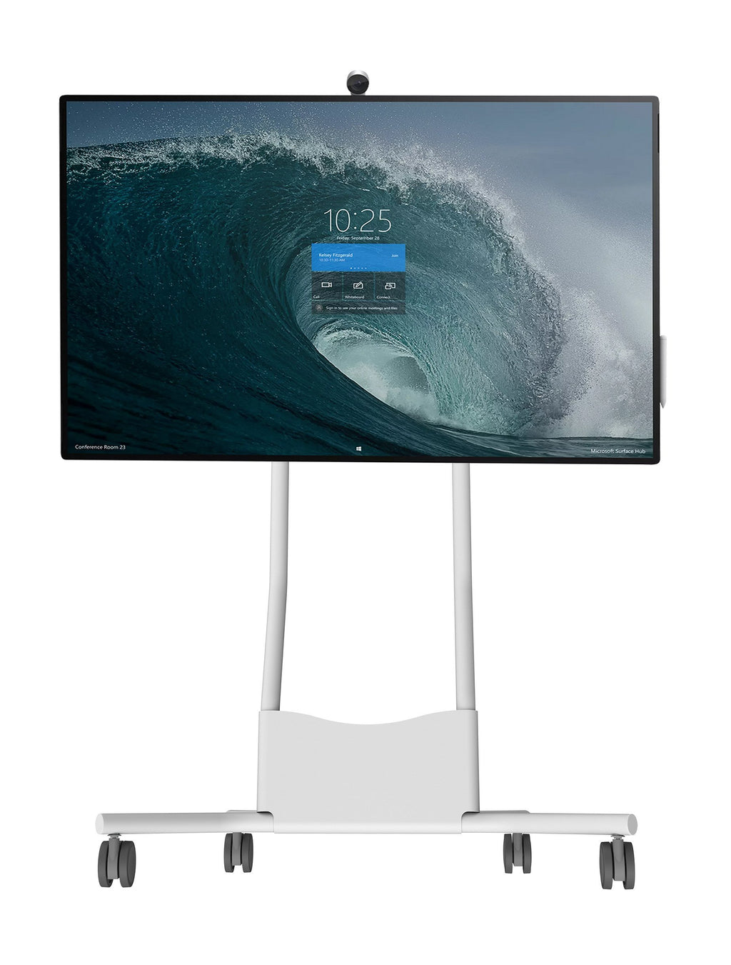Peerless SmartMount Blanco Mesita con ruedas para multimedia (2)