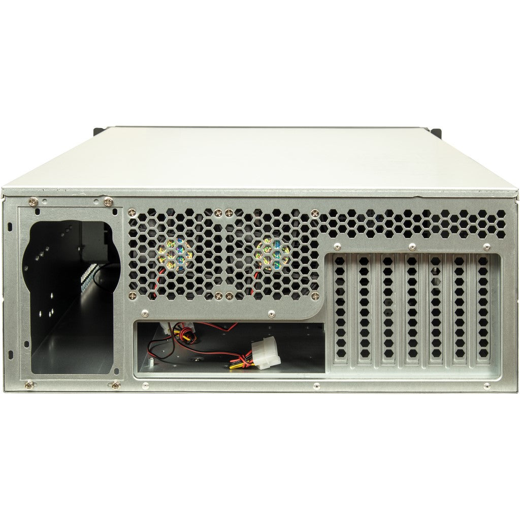 Inter-Tech IPC 4U-4129L Rack Metálico, Plata