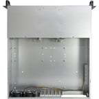 Inter-Tech 3U-30248 Rack Negro, Acero inoxidable