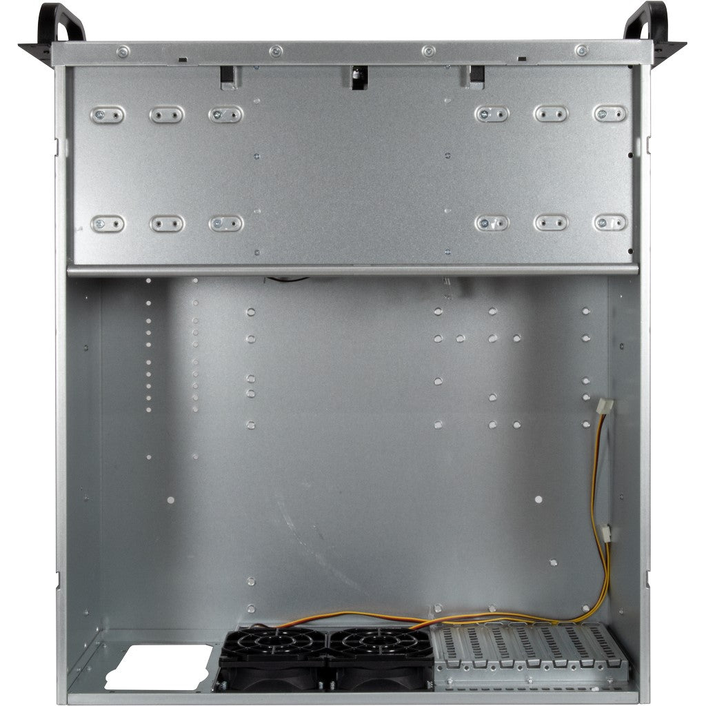 Inter-Tech 4U 40248 Rack Negro, Gris