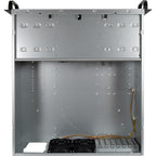 Inter-Tech 4U 40248 Rack Negro, Gris