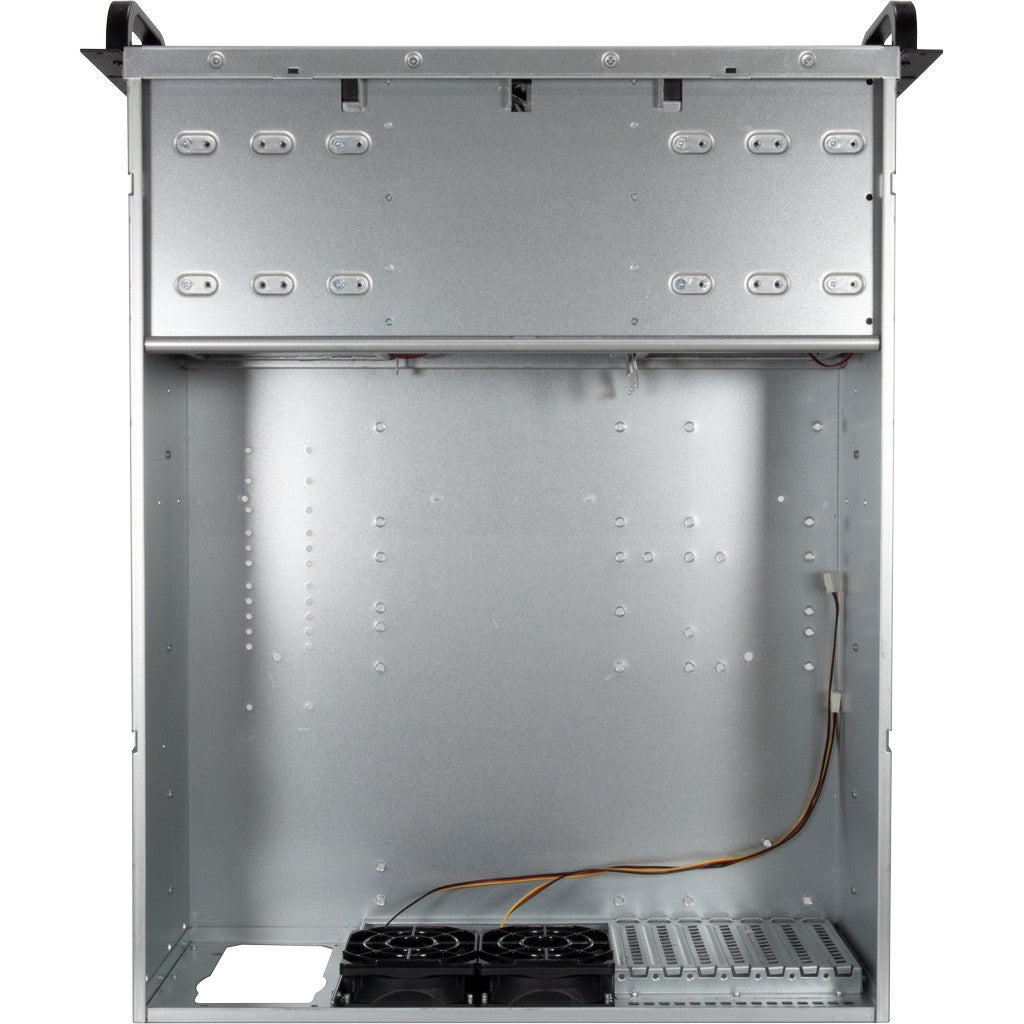 Inter-Tech 4U 40255 Rack Negro, Gris