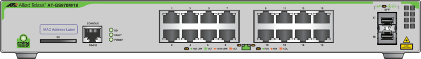 Switch Allied Telesis AT-GS970M/18 (2)