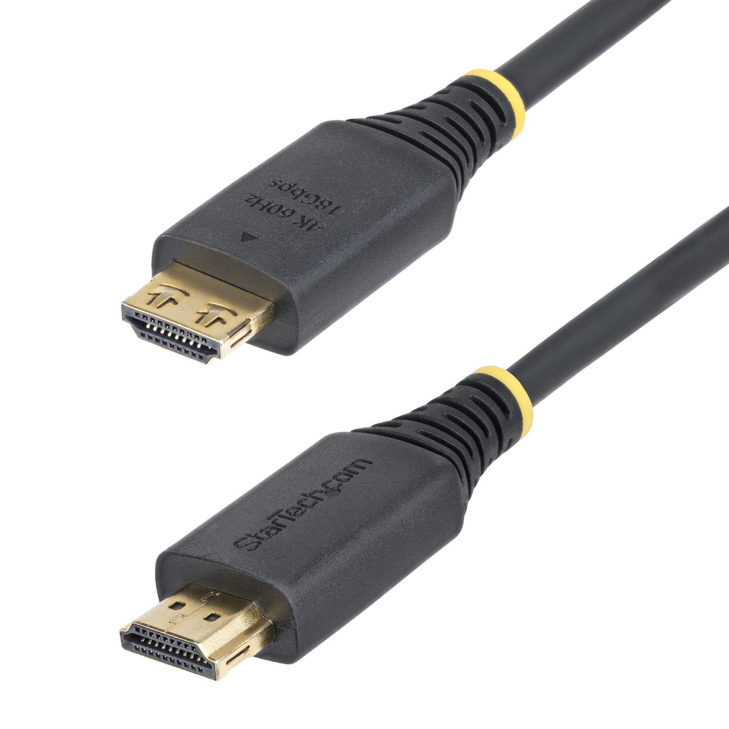 StarTech.com HDMI2-CABLE-GRIP-1M cable HDMI HDMI tipo A (Estándar) Negro (3)
